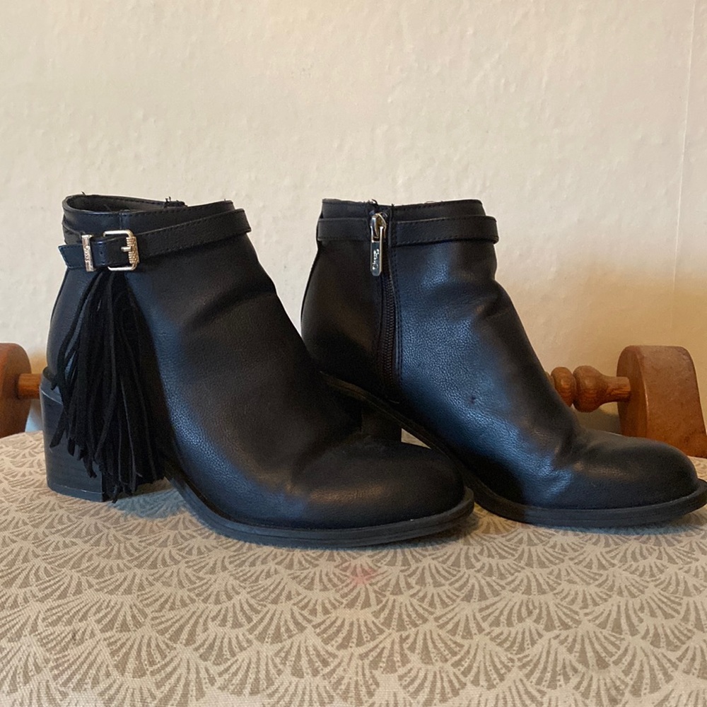 Circus by Sam Edelman Jolie Fringe Ankle Boots